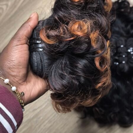 Cheveux indien Baby curly