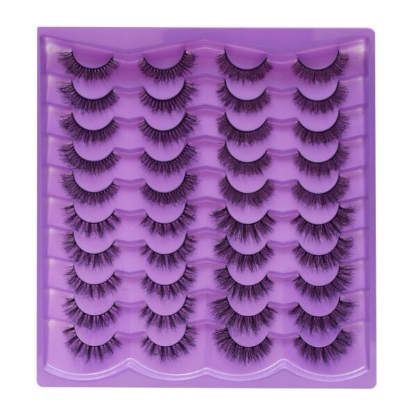 Lot de 20 paire de cils